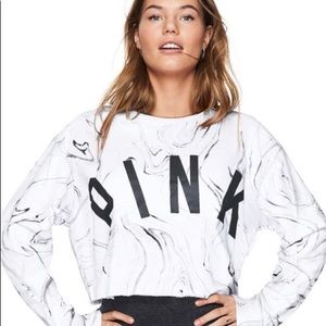 Victoria Secret Pink marbled sweater